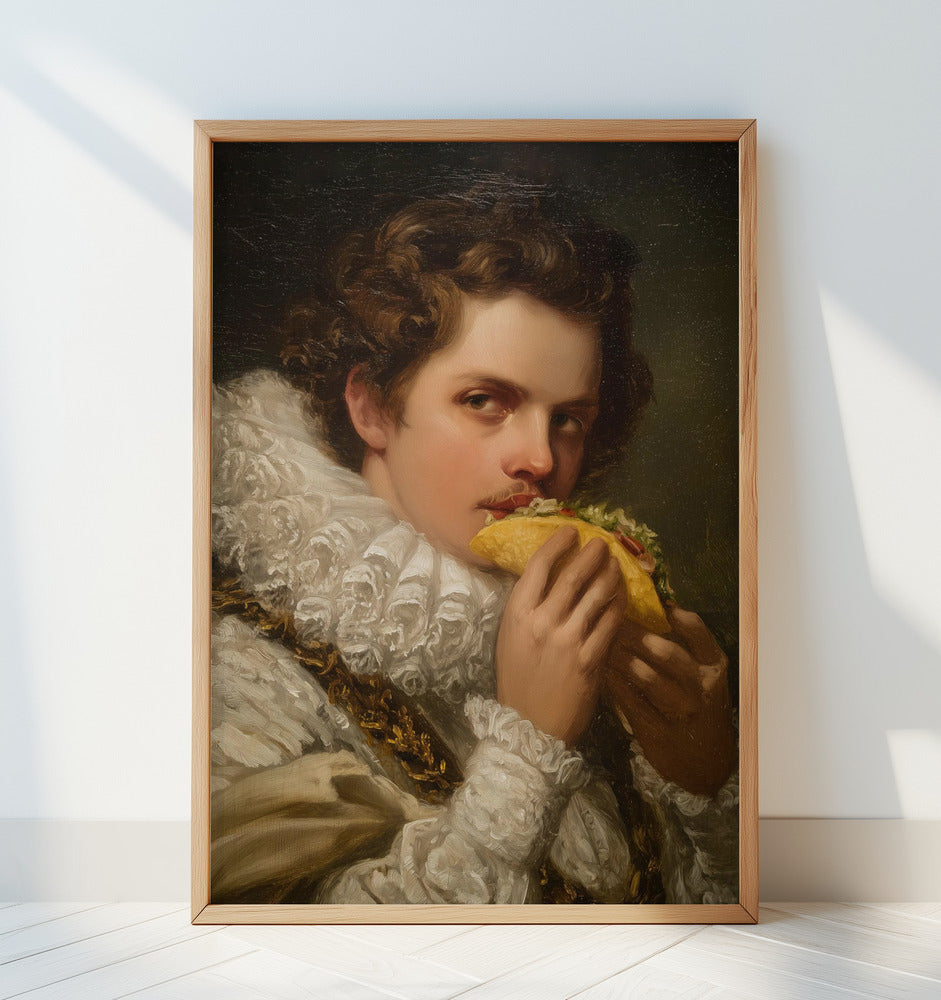 "Baroque taco" LE "SOLD OUT" canvas art print
