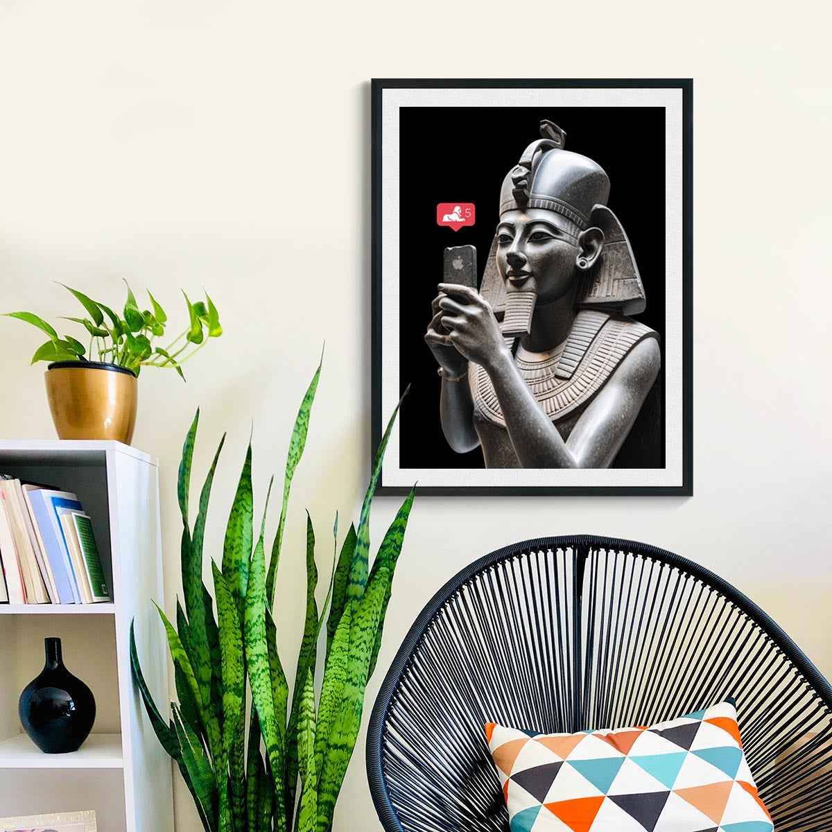 "Chill Ramses" fine art print
