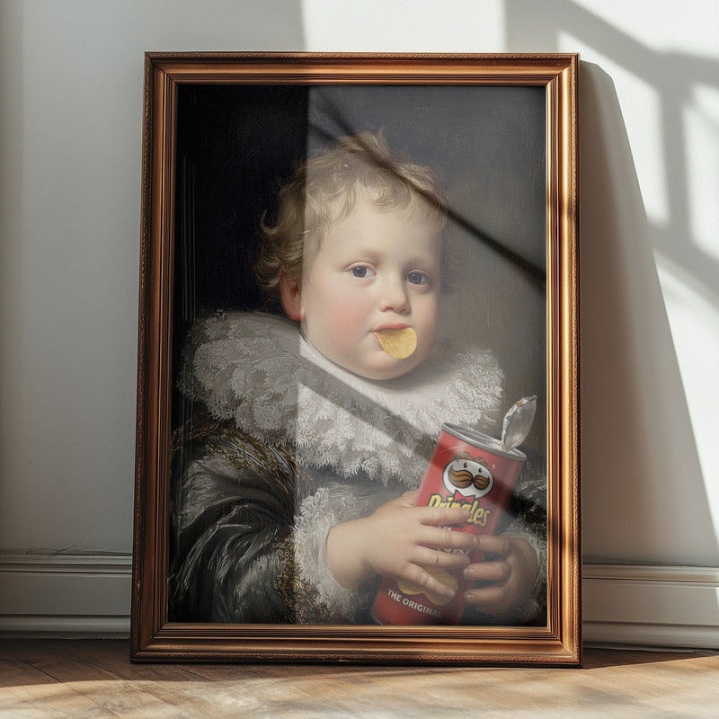 "Chips Baby" LE "SOLD OUT" canvas art print