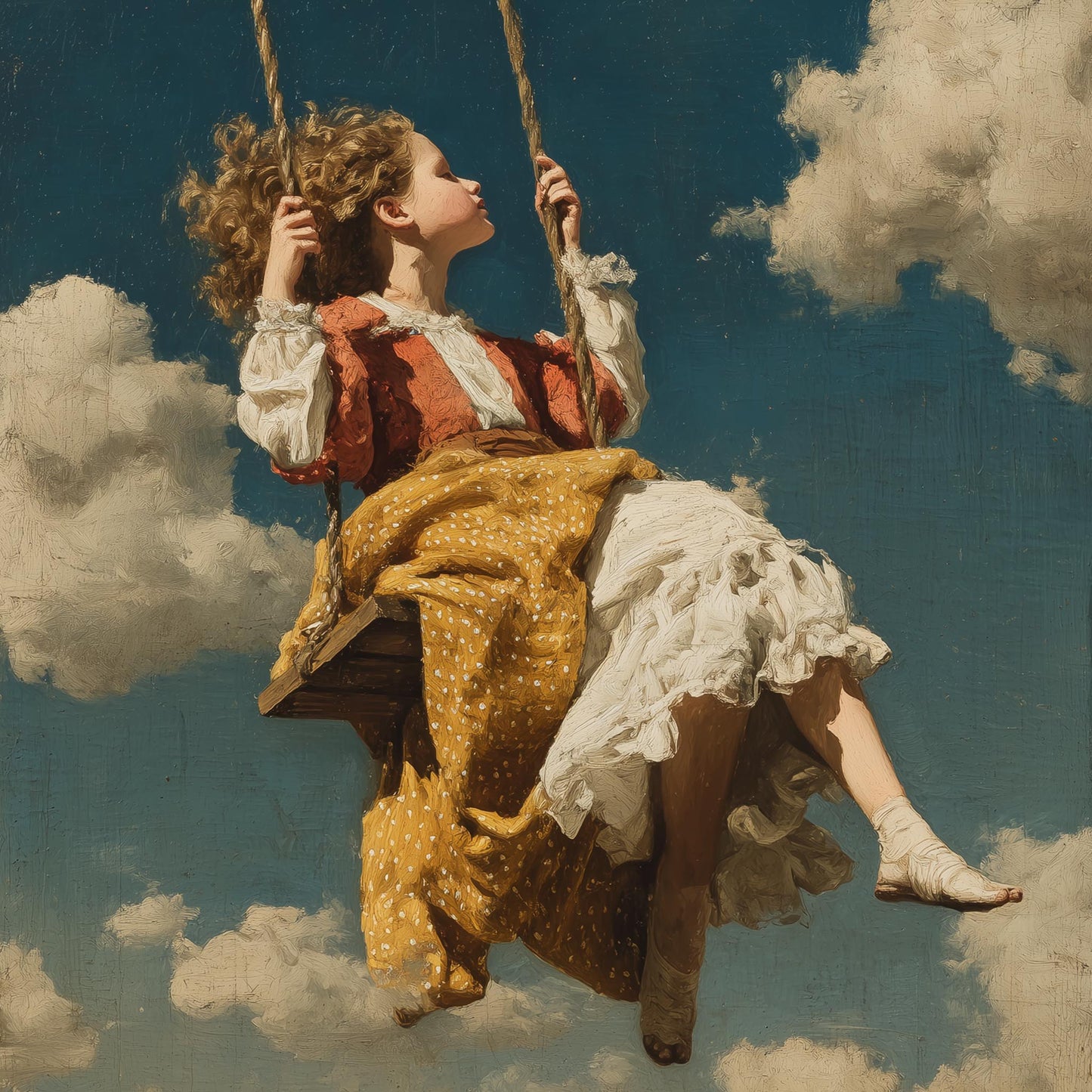 "Cloud Dancer" LE 3/5 canvas art print