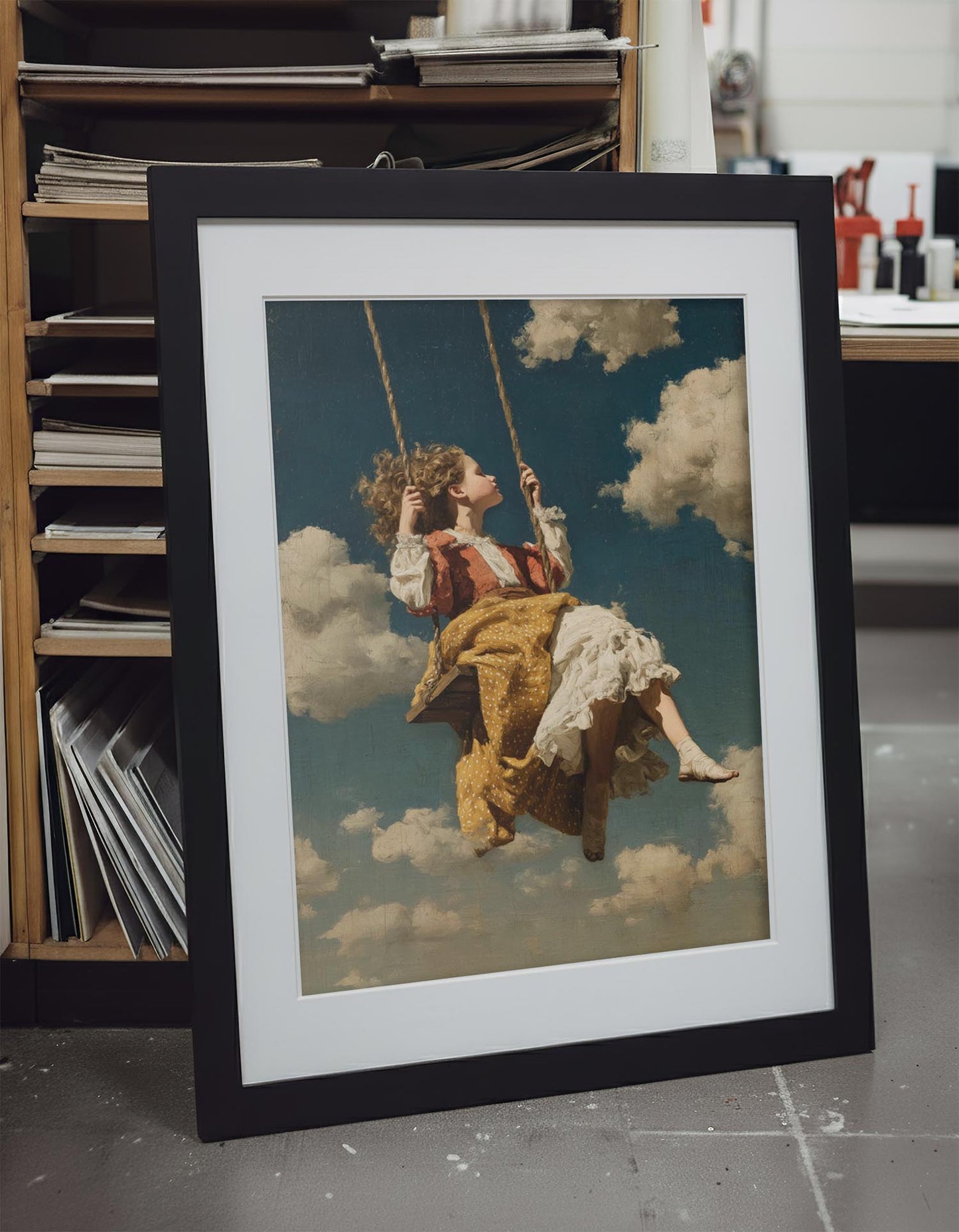 "Cloud Dancer" LE 3/5 canvas art print