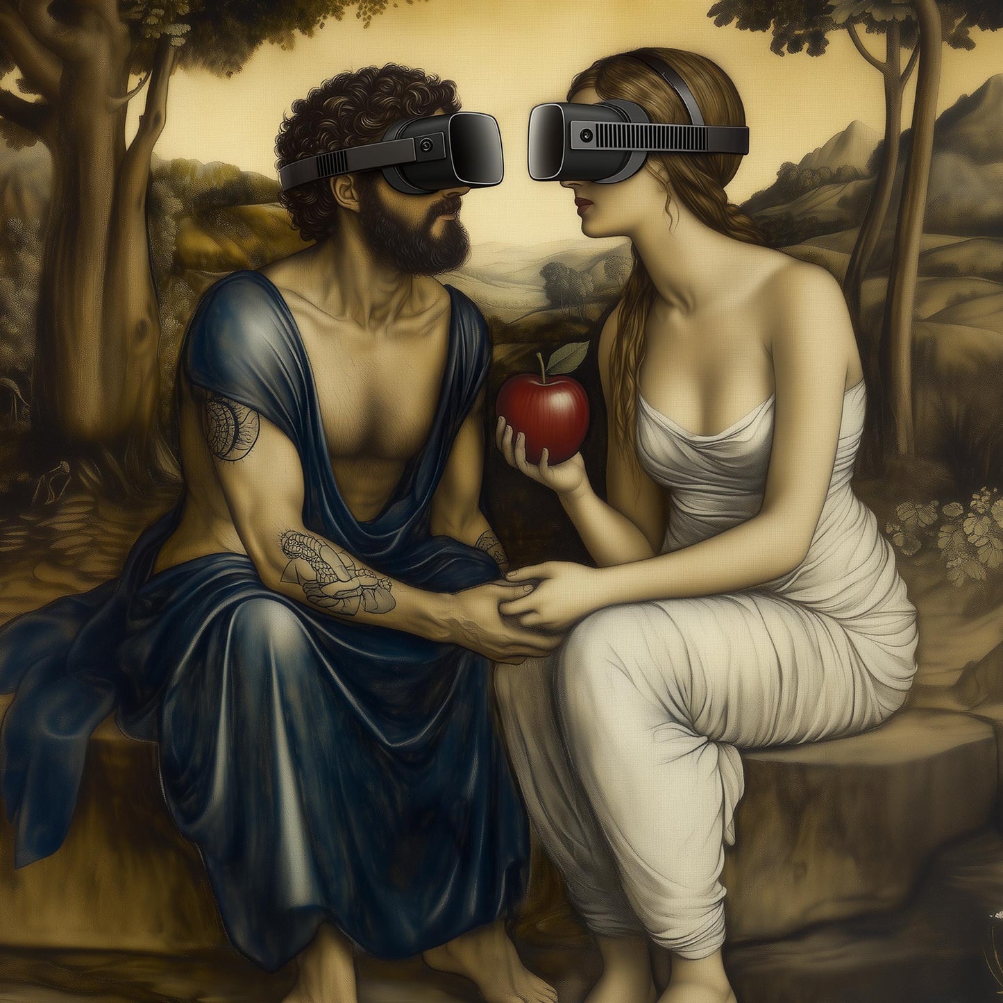 "Digital Eden" LE 2/5 canvas art print