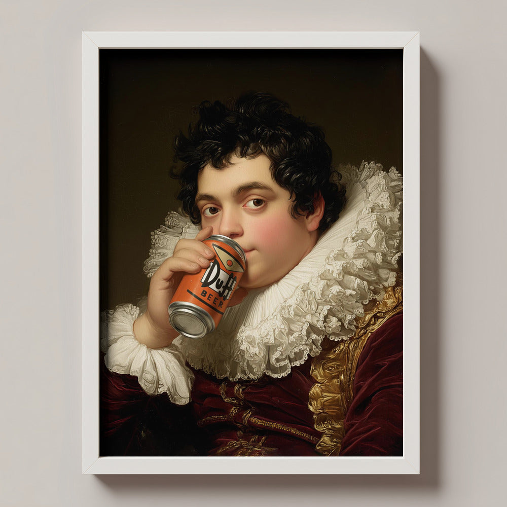 "Duff royal beer " LE "SOLD OUT" canvas art print