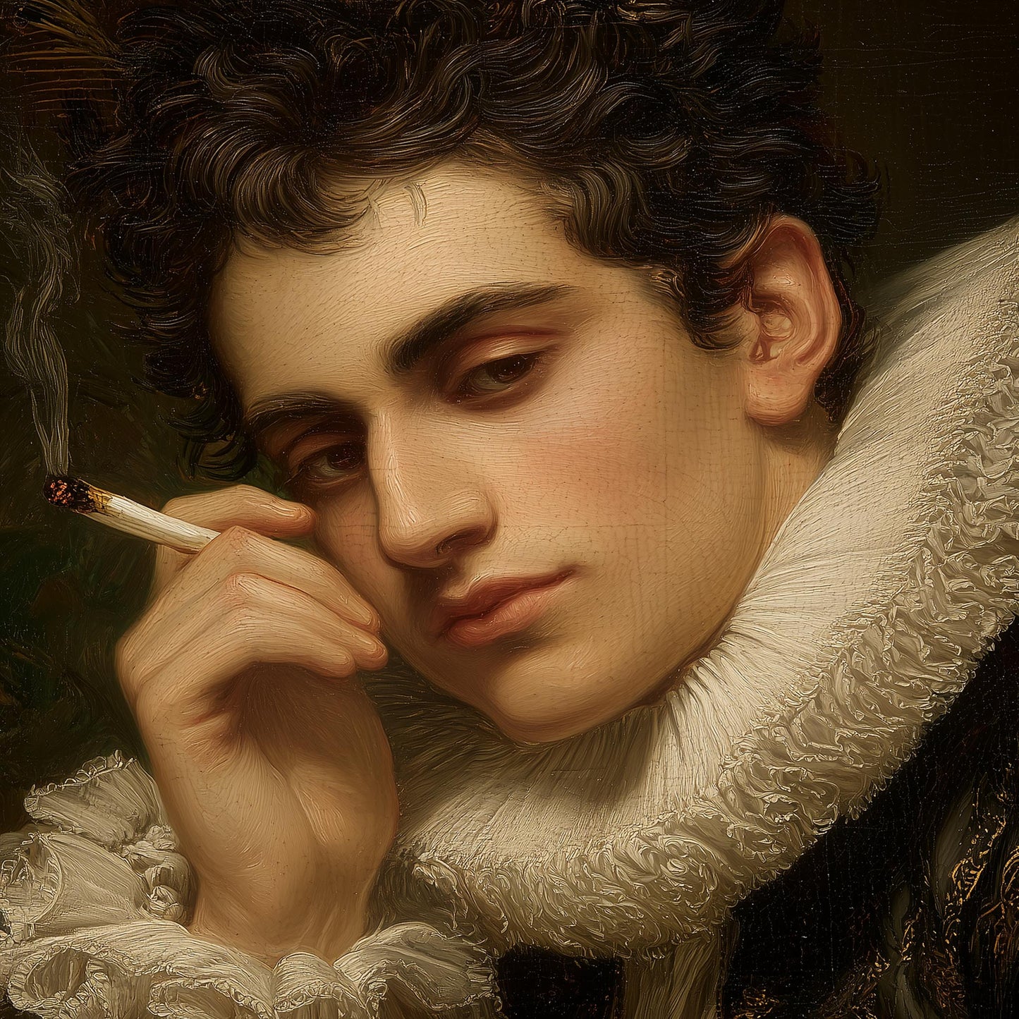 "Elegant vice" LE "SOLD OUT" canvas art print