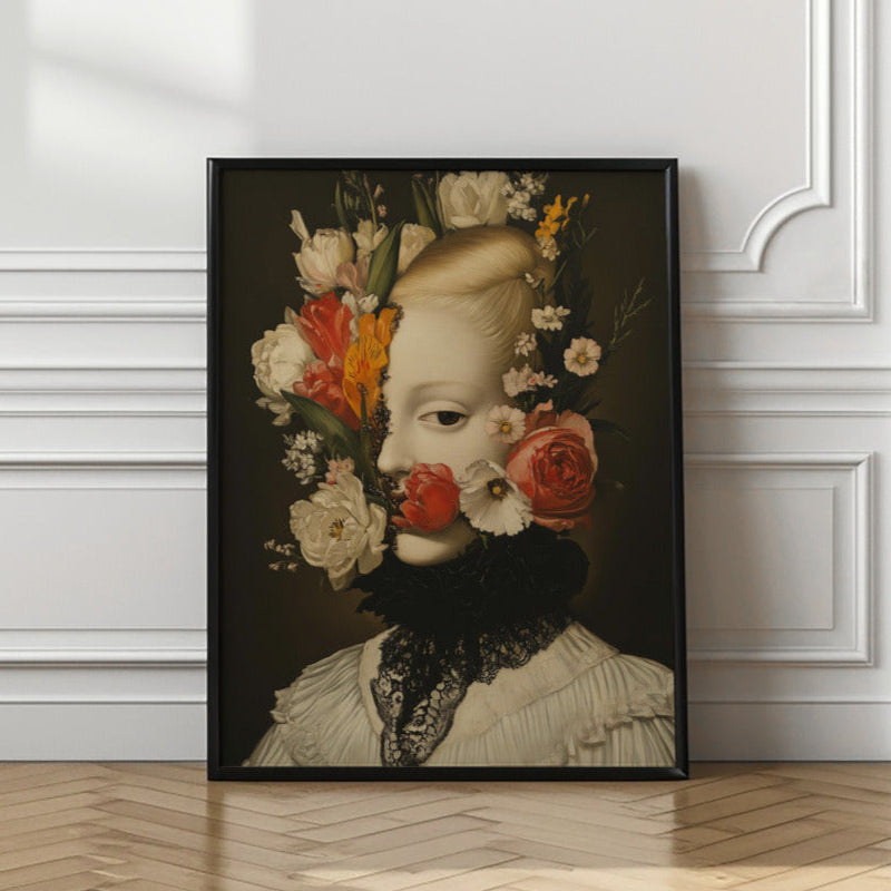 "Floral Illusion" LE 1/5 canvas art print
