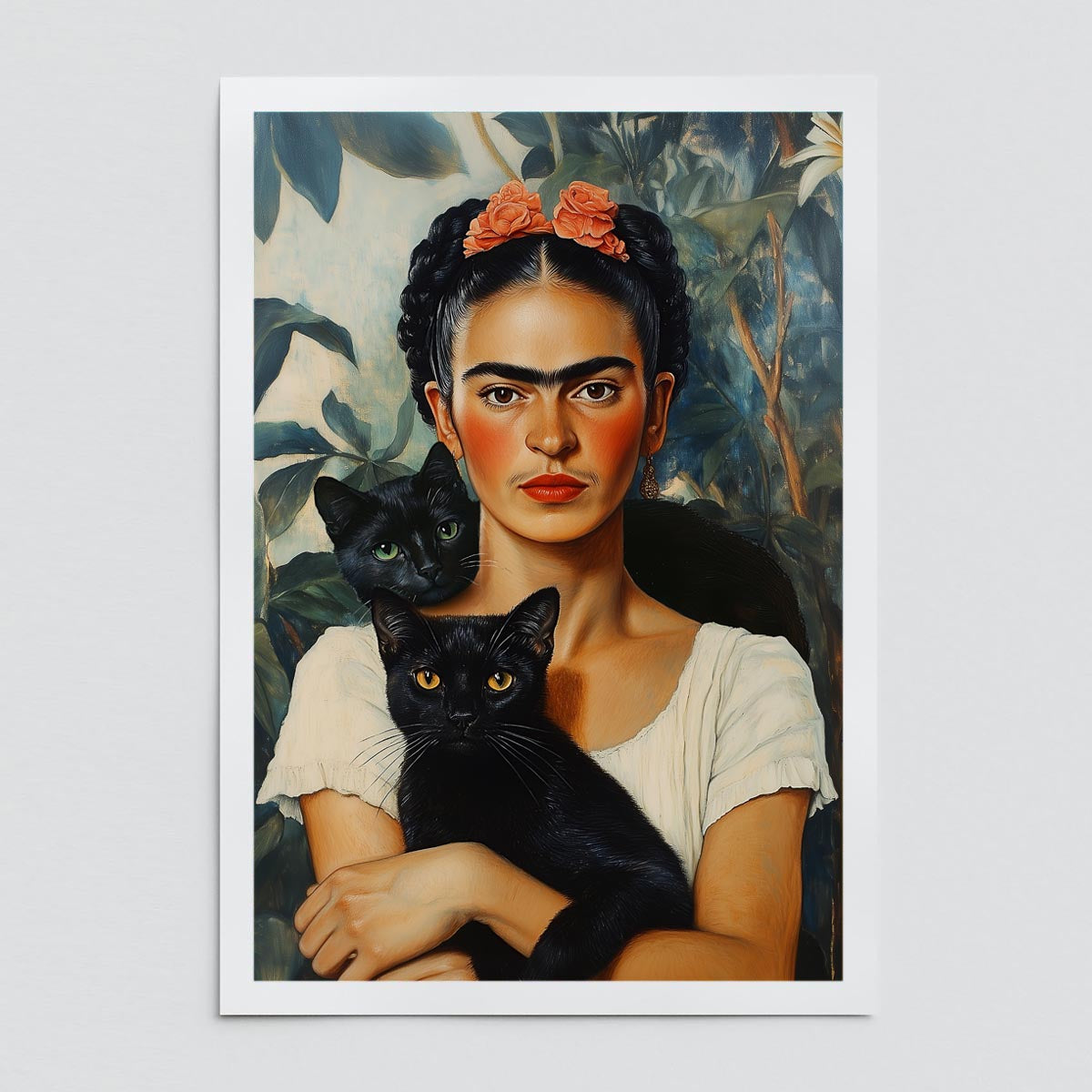 "Frida and cats" fine art print