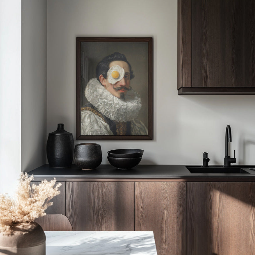 "Fried Gentleman" LE "SOLD OUT" canvas art print