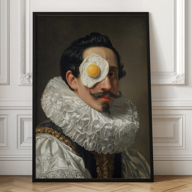 "Fried Gentleman" LE "SOLD OUT" canvas art print