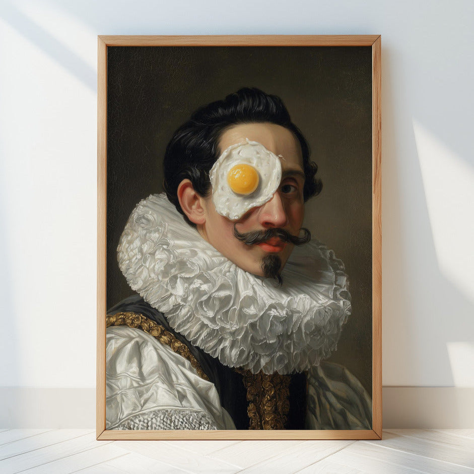 "Fried Gentleman" LE "SOLD OUT" canvas art print
