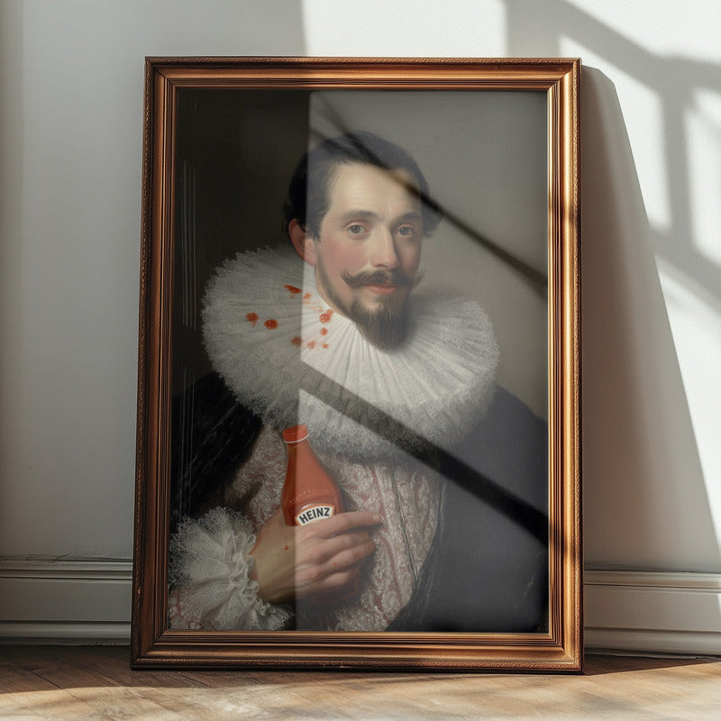"Heinz Majesty" LE 2/5 canvas art print