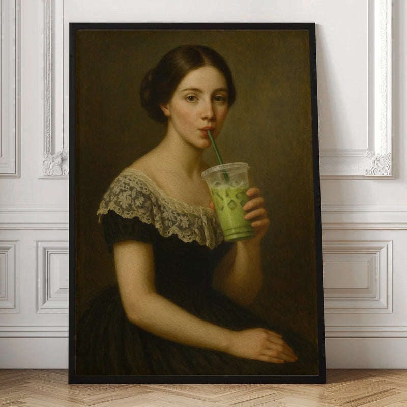 "Iced latte girl" LE 2/5 art print