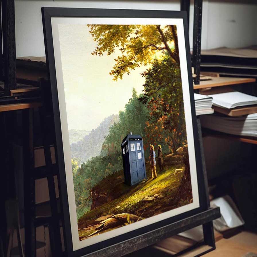 "Is Time Travel Possible" fine art print