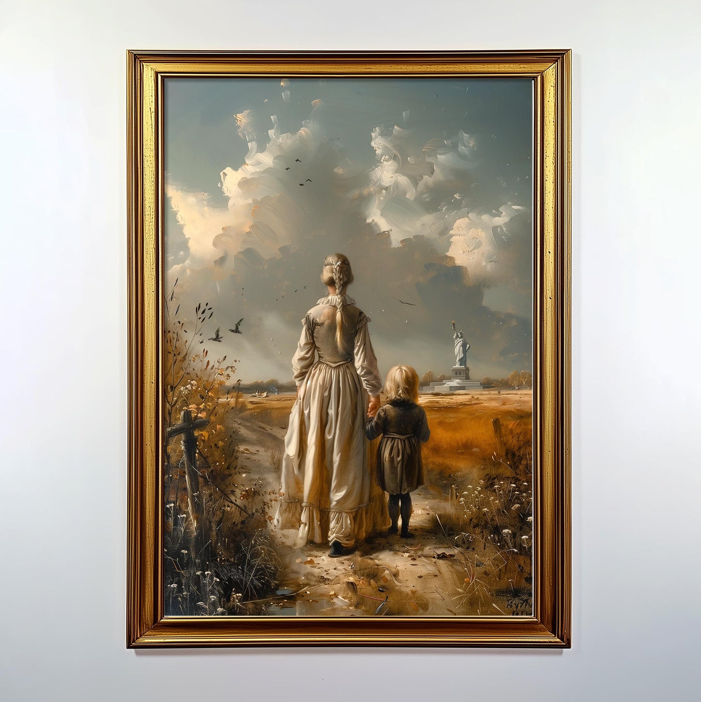 "Liberty Calling" LE 2/5 canvas art print