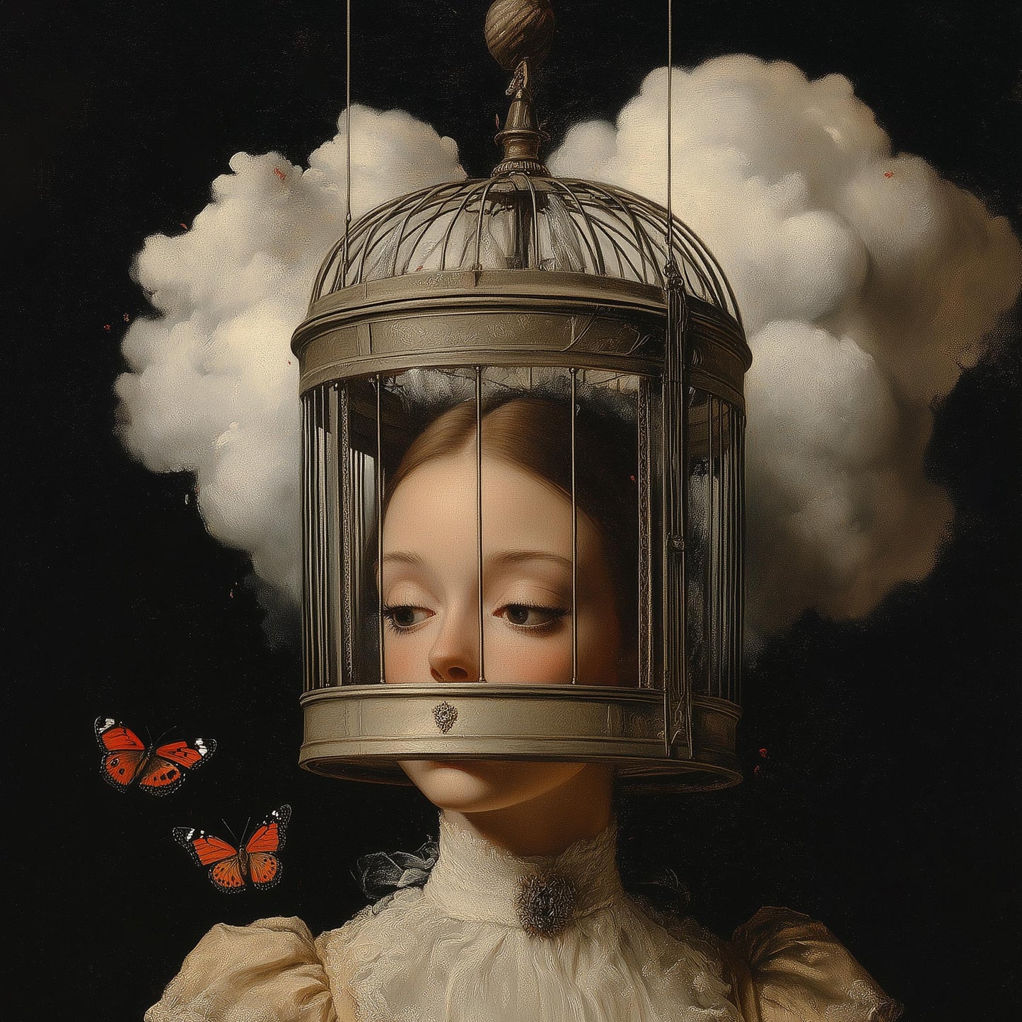 "Lost gravity" LE 2/5 canvas art print