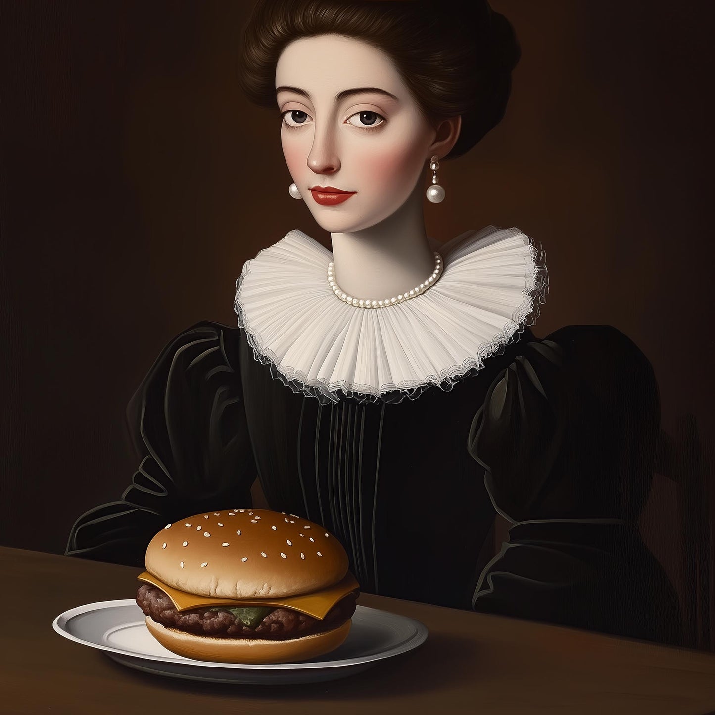 "Majestic meal" LE 3/5 canvas art print