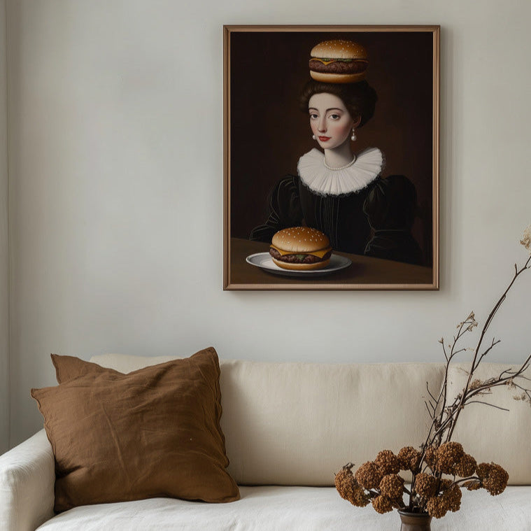 "Majestic meal" LE 3/5 canvas art print