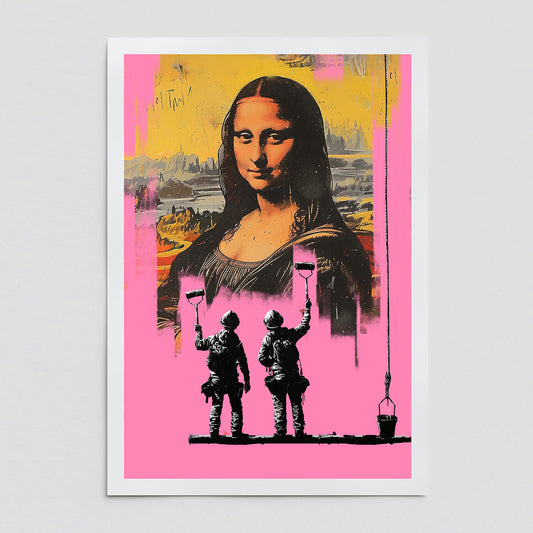 "Mona in Pink" fine art print