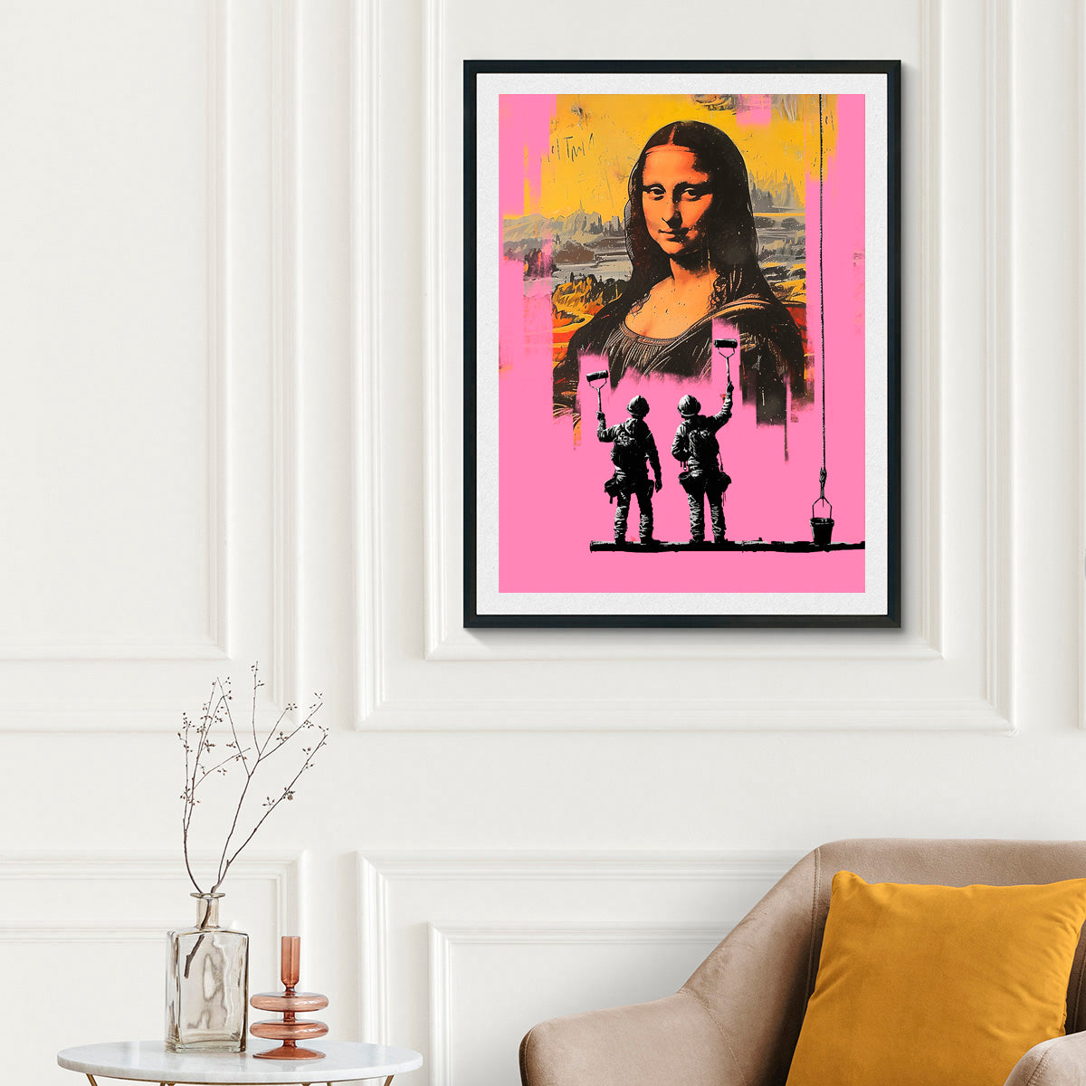 "Mona in Pink" fine art print