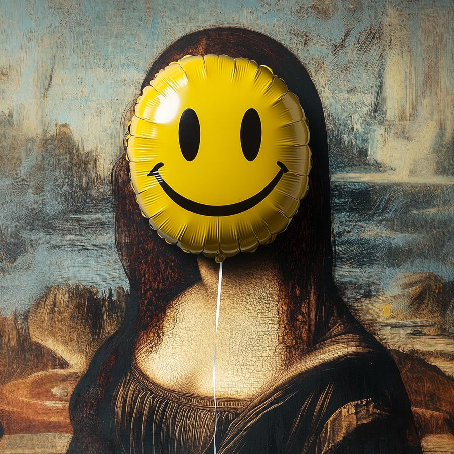 "Mona Smile" fine art print