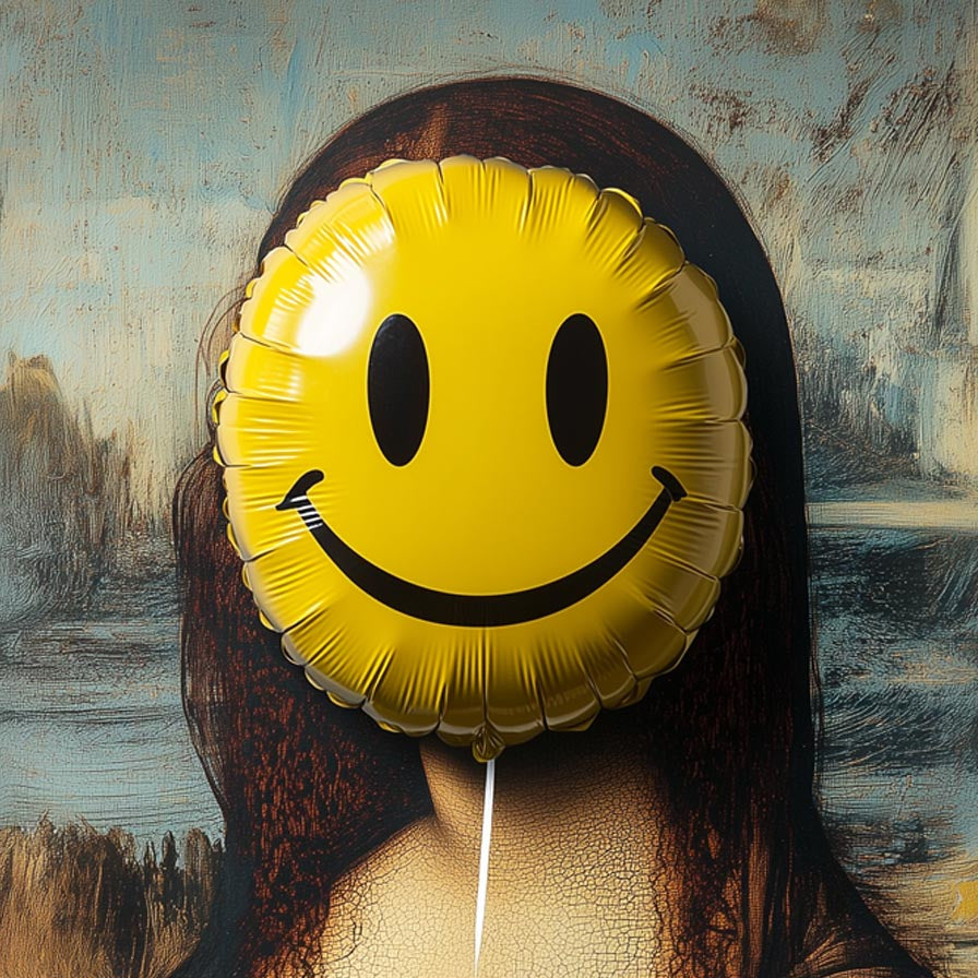 "Mona Smile" fine art print