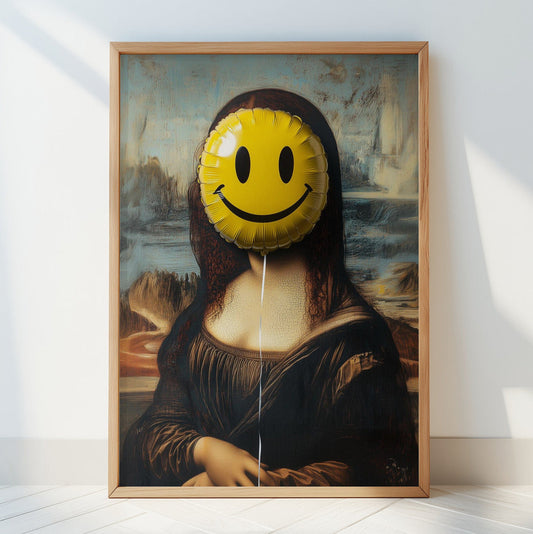 "Mona Smile" fine art print