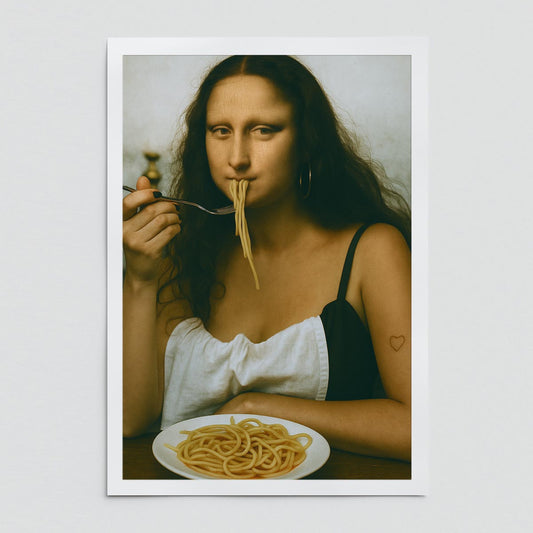 "Mona tasty" fine art print