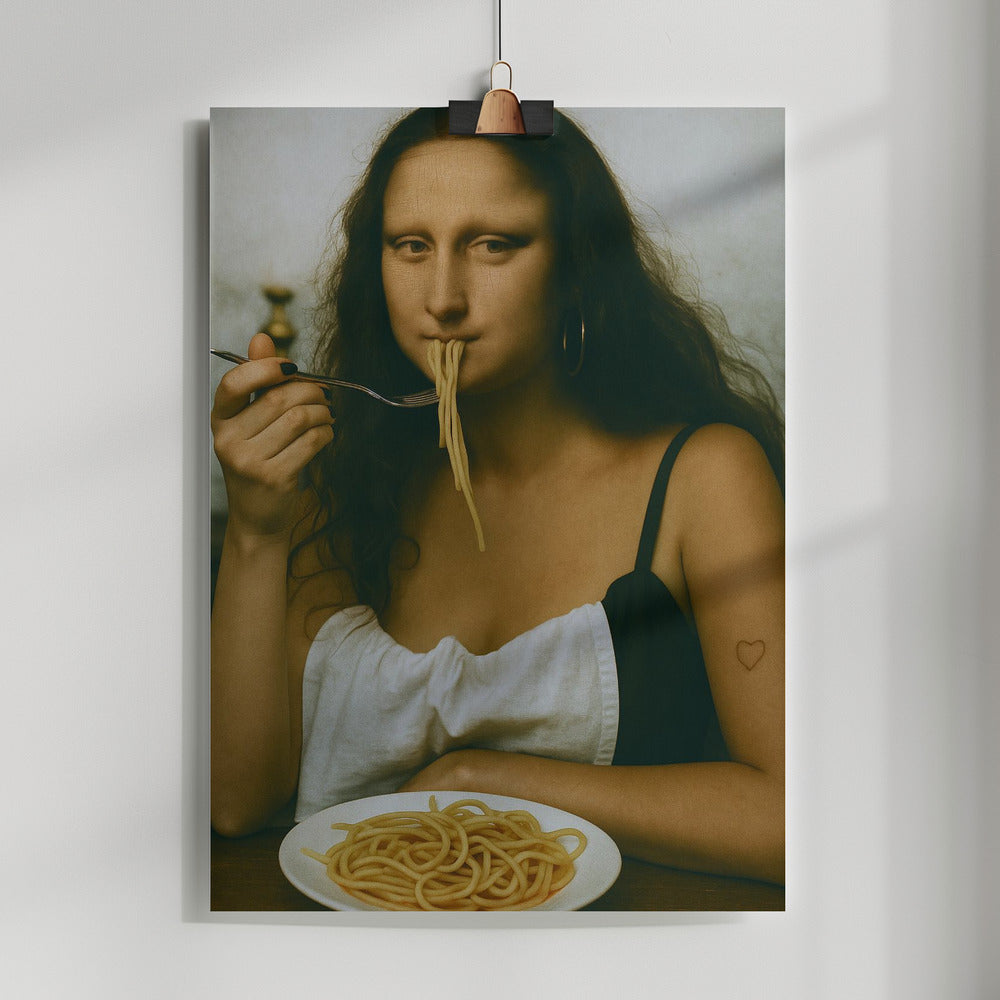 "Mona tasty" fine art print