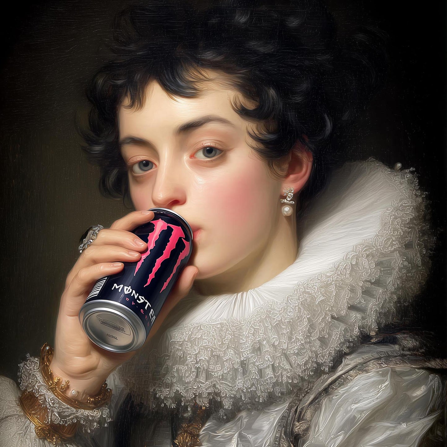 "Monster Lady" LE "SOLD OUT" canvas art print