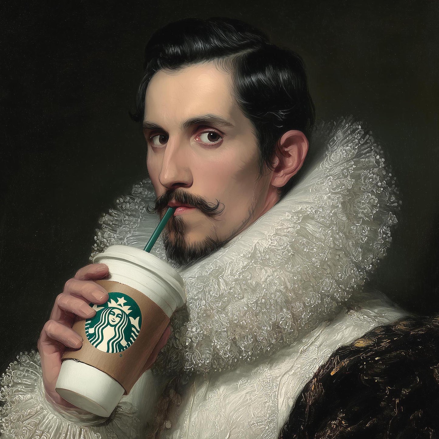 "Noble latte" LE "SOLD OUT" canvas art print