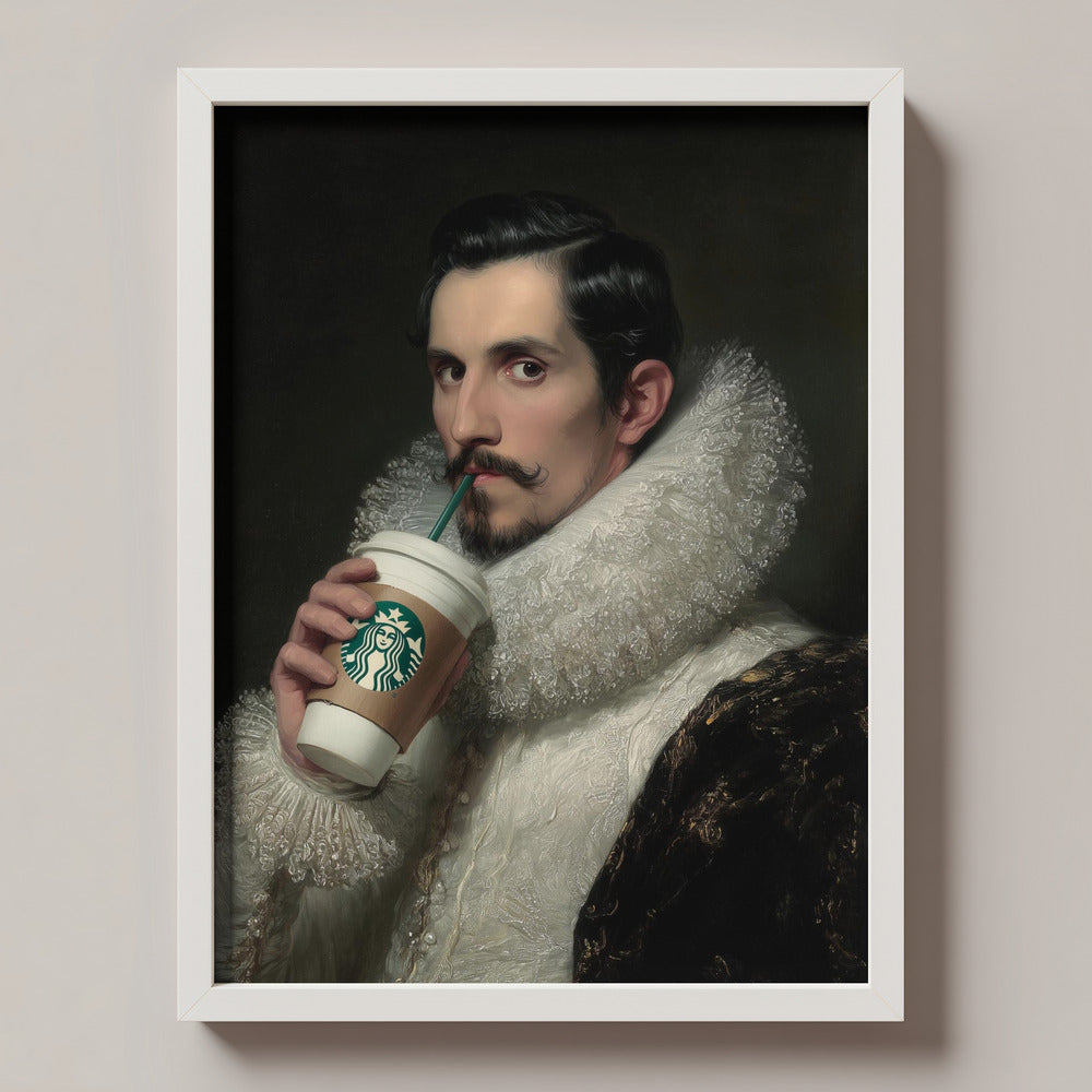 "Noble latte" LE "SOLD OUT" canvas art print
