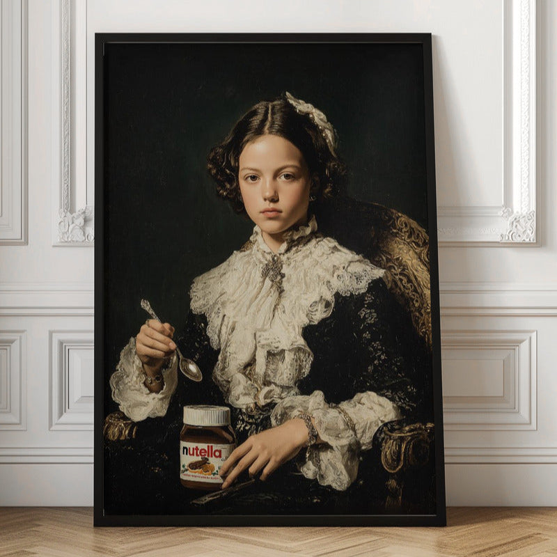 "Nutella Time" LE "SOLD OUT" canvas art print