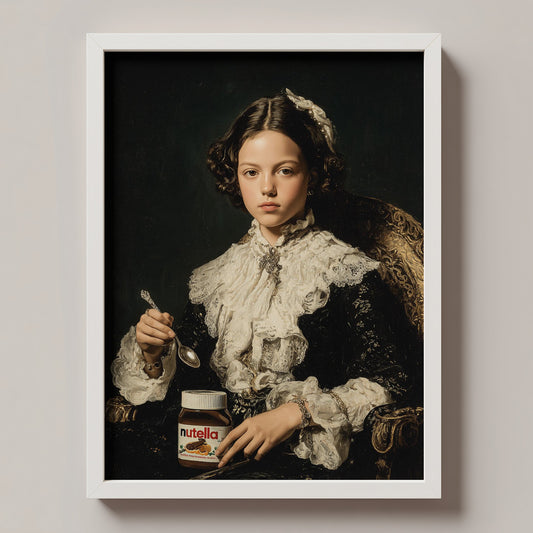"Nutella Time" LE "SOLD OUT" canvas art print