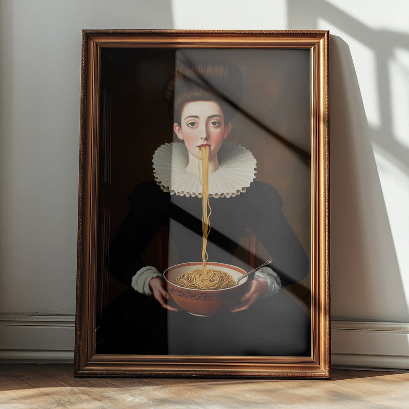 "Pasta la Vista" LE 3/5 canvas art print