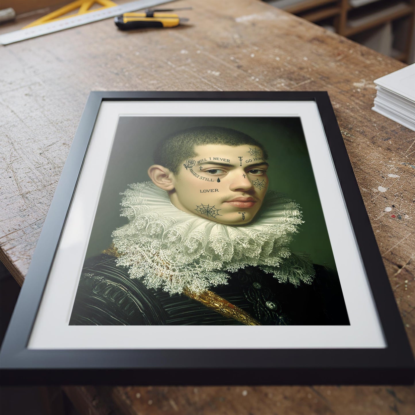 "Rebel Majesty" LE "SOLD OUT" canvas art print