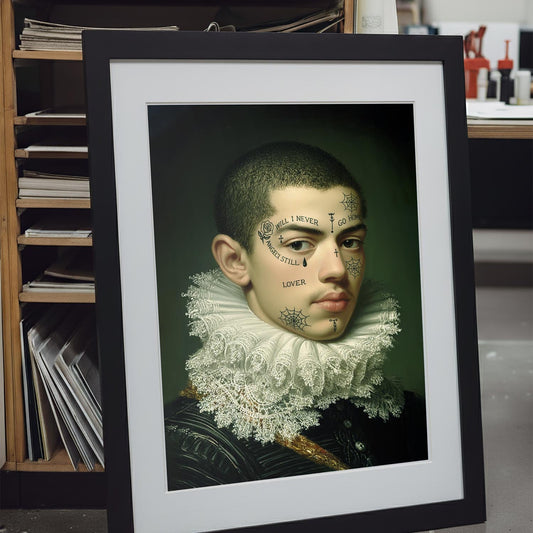 "Rebel Majesty" LE "SOLD OUT" canvas art print