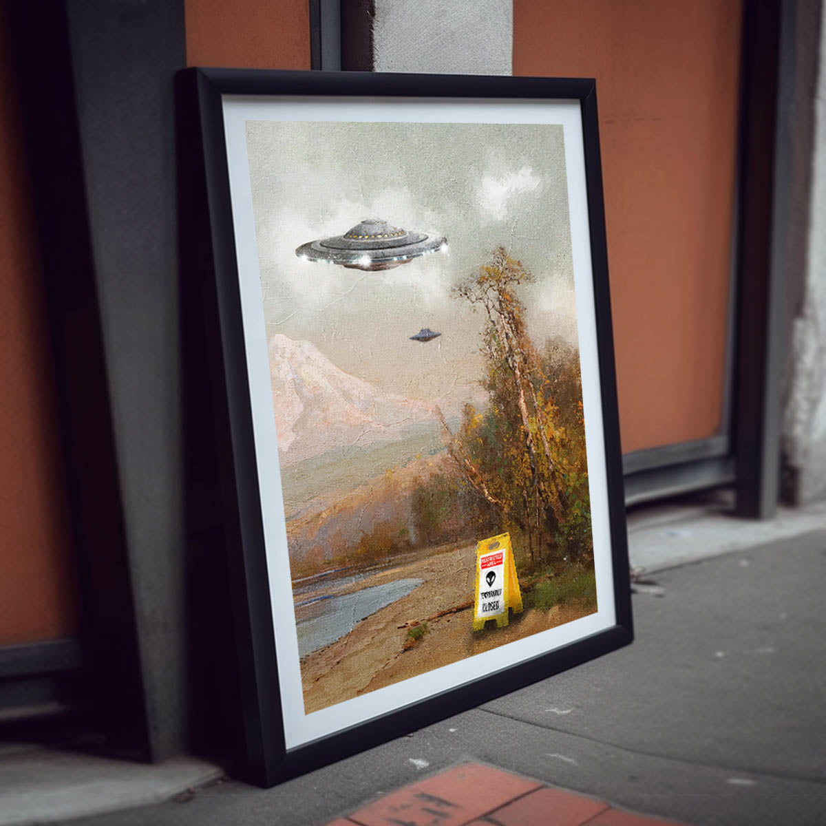 "Restricted Area" fine art print