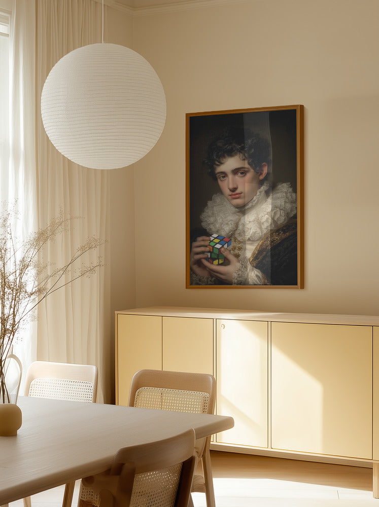 "Royal Cube" LE "SOLD OUT" canvas art print