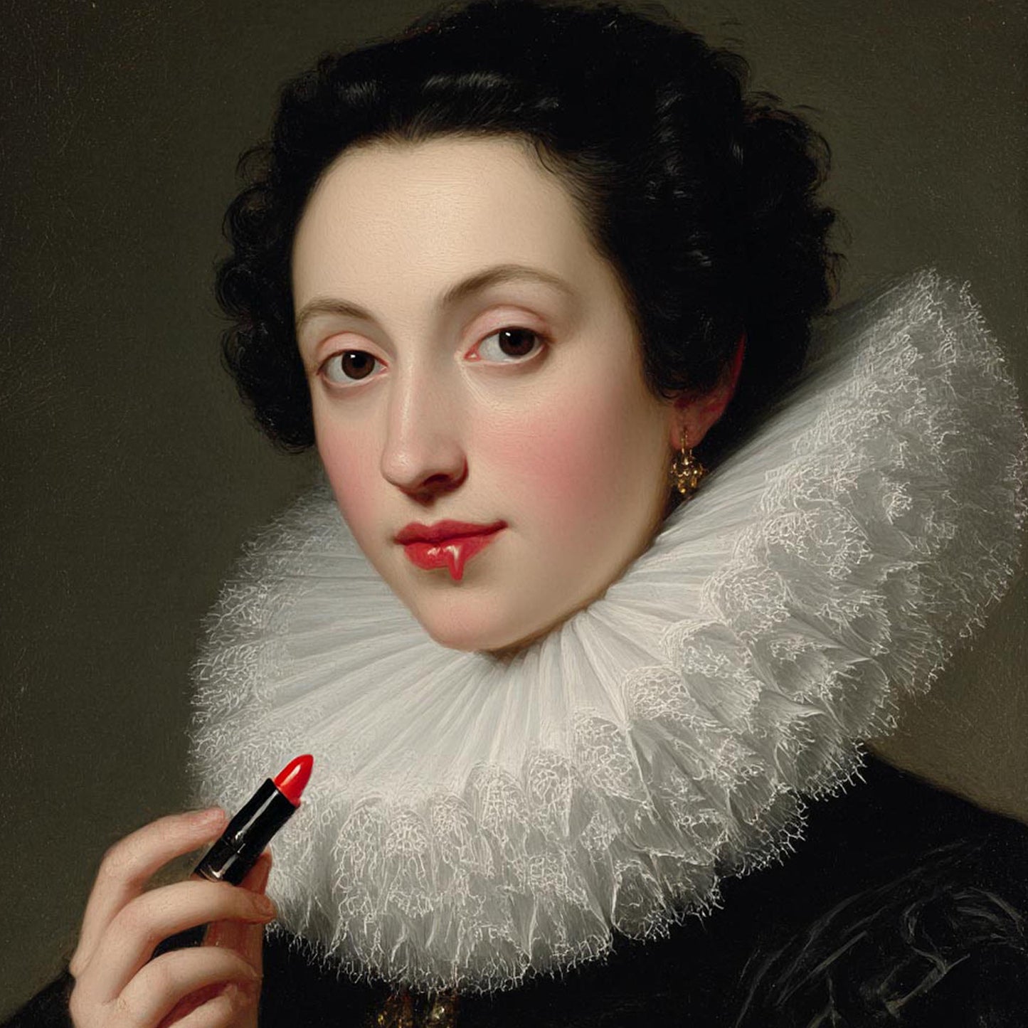 "Royal Lips" LE "SOLD OUT" canvas art print
