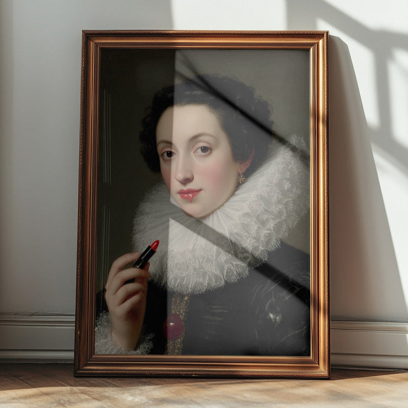 "Royal Lips" LE "SOLD OUT" canvas art print