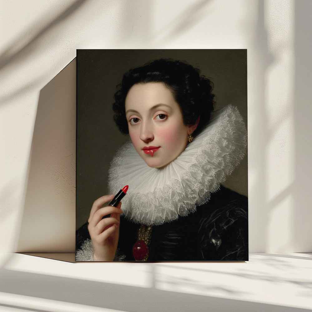 "Royal Lips" LE "SOLD OUT" canvas art print