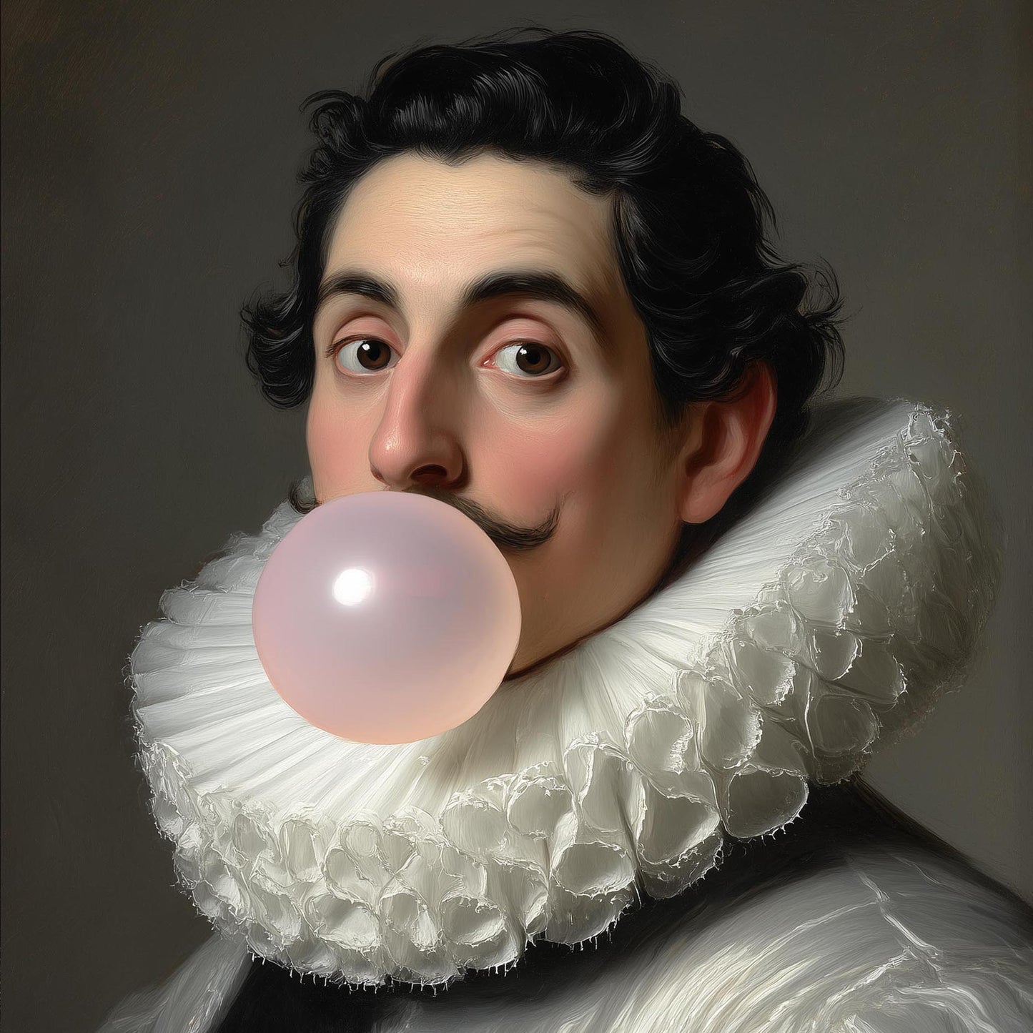 "Royal bubble" LE "SOLD OUT" canvas art print