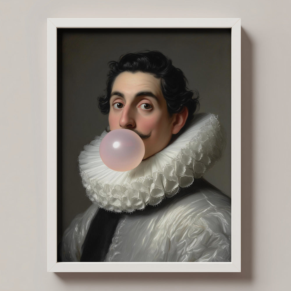 "Royal bubble" LE "SOLD OUT" canvas art print