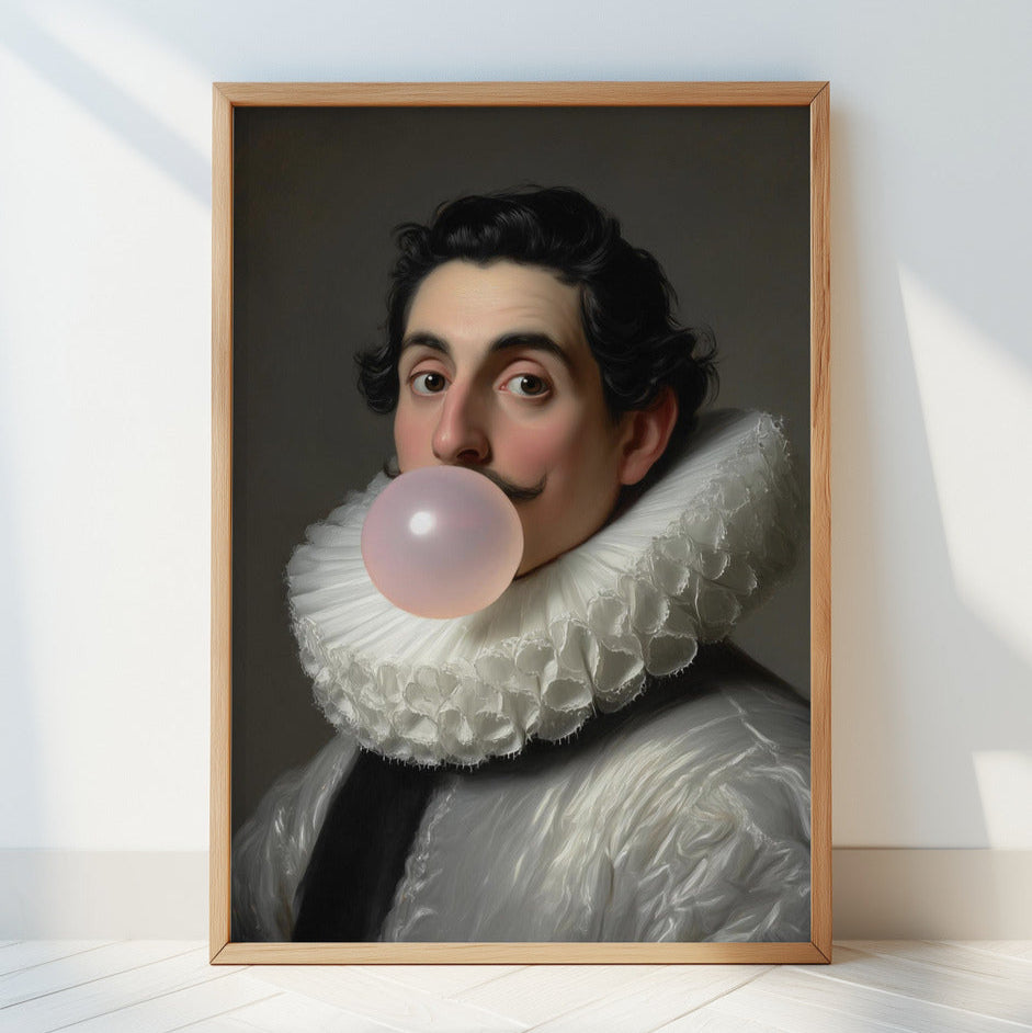 "Royal bubble" LE "SOLD OUT" canvas art print