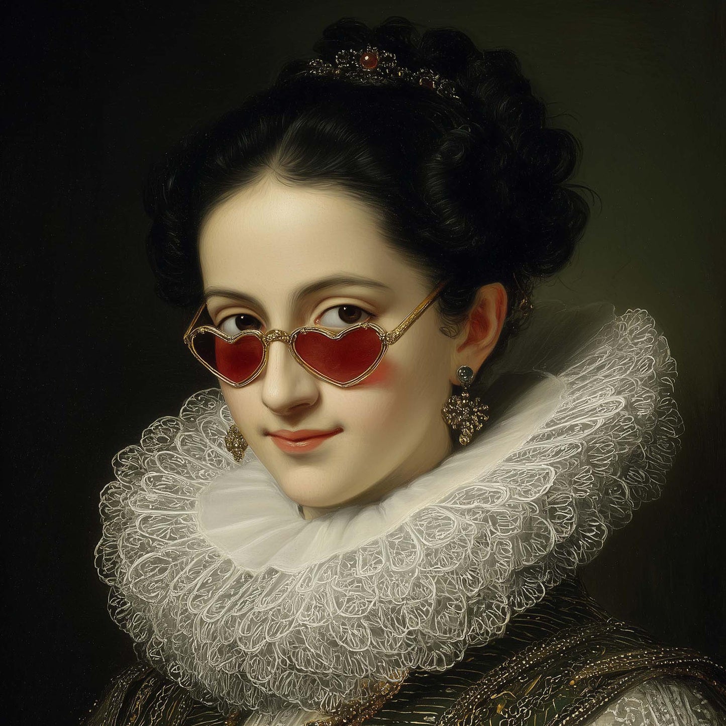 "Royal in love" LE "SOLD OUT" canvas art print
