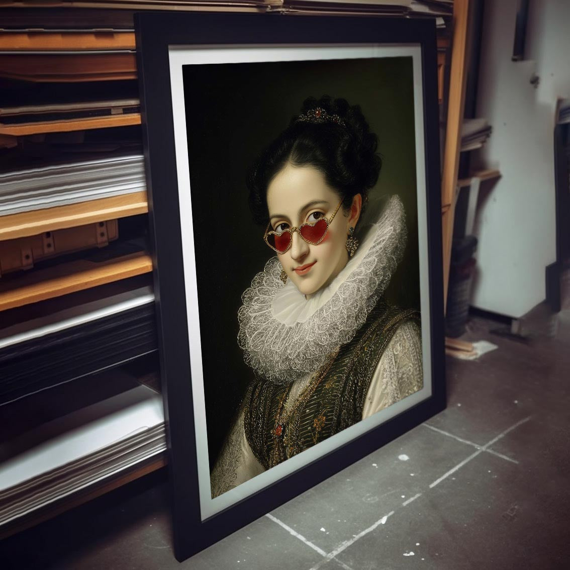 "Royal in love" LE "SOLD OUT" canvas art print
