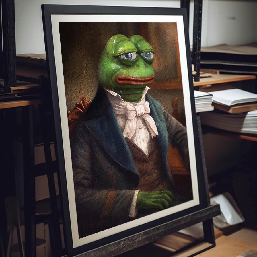 "Sir Pepe" fine art print