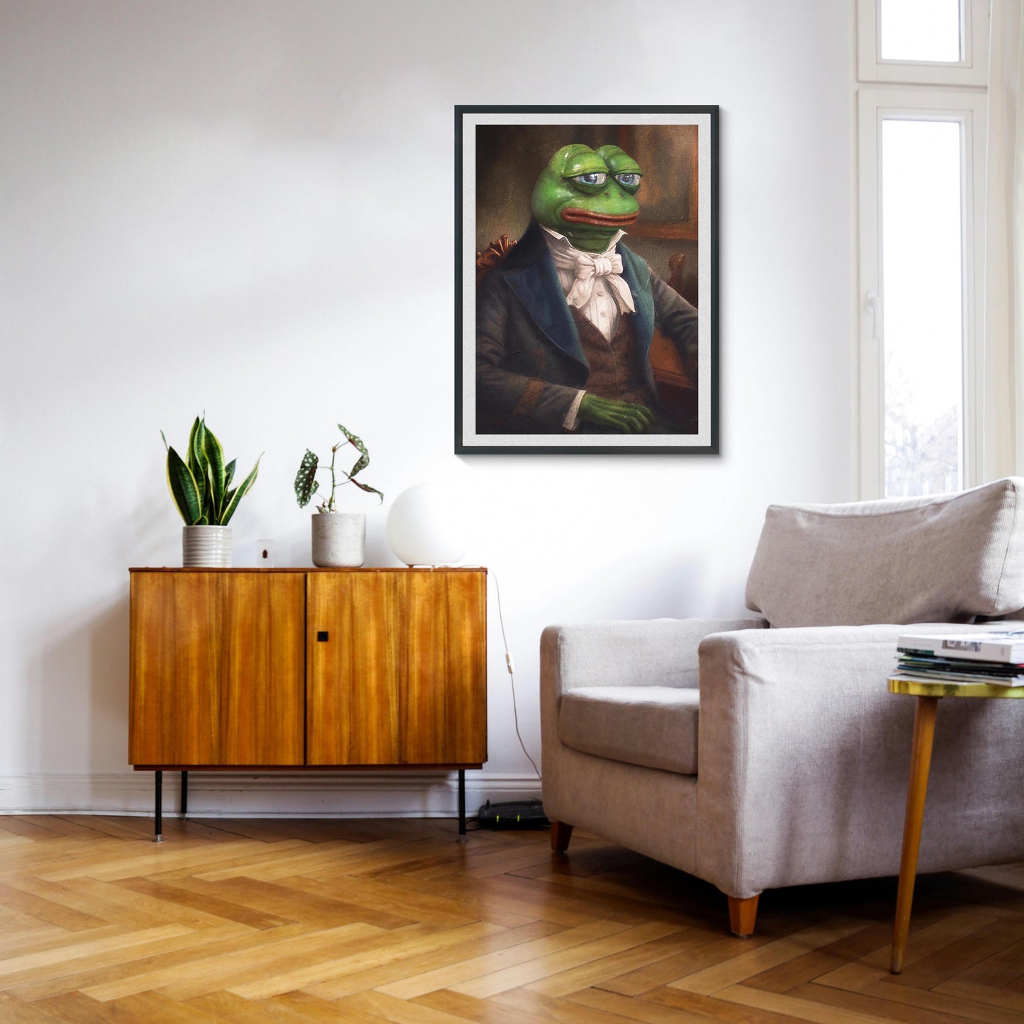 "Sir Pepe" fine art print