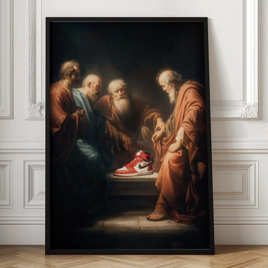 "Sneaker cult" LE "SOLD OUT" canvas art print