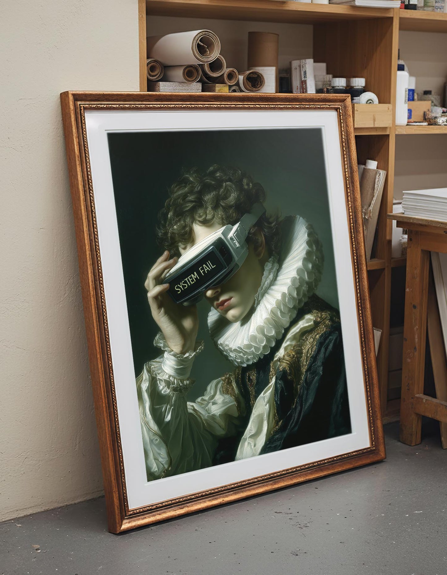 "System Fail" LE "SOLD OUT" canvas art print