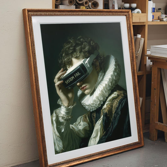 "System Fail" LE "SOLD OUT" canvas art print